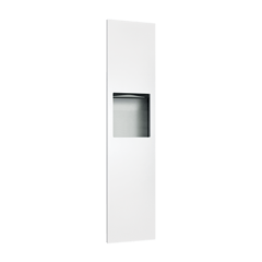 10-6467-00_ASIJDMacDonald_Paper_Towel_Dispenser__Waste_Bin_Recessed_Piatto_White.png Image of CombinationUnit Recessed ASIJDMacDonald Piatto PaperDispenser WasteBin 16L