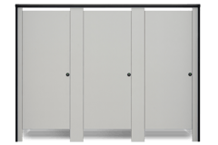 Floor Mounted Overhead Braced Taller Door.png Image of Cubicle FloorMounted ASIJDMacDonald Tranquility