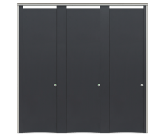 Frontal Floor to Ceiling Full Privacy.png Image of CubicleArray FloorToCeilingMounted ASIJDMacDonald Tranquility