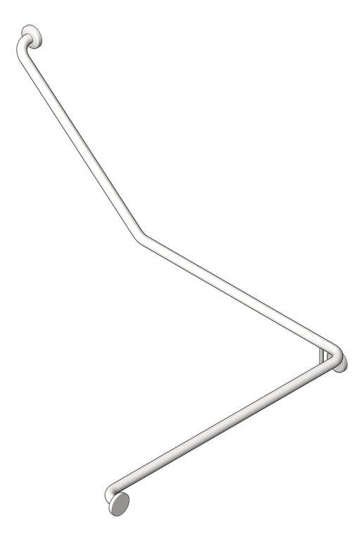Navigate to GrabRail 40deg ASIJDMacDonald Corner RH GermShield
