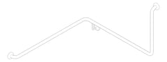 3D Documentation Image of GrabRail 90deg ASIJDMacDonald Corner LH GermShield