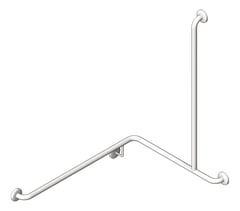 3D Shaded Image of GrabRail Tshape ASIJDMacDonald Corner LH