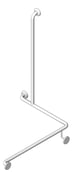 3D Shaded Image of GrabRail Tshape ASIJDMacDonald Corner RH