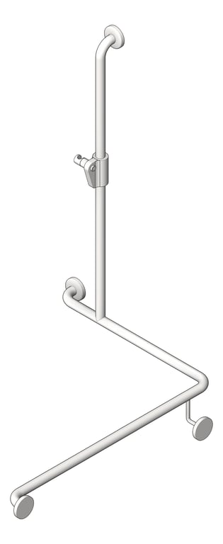 Navigate to ShowerRail TShape ASIJDMacDonald Corner RH
