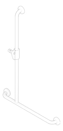 3D Documentation Image of ShowerRail TShape ASIJDMacDonald LH