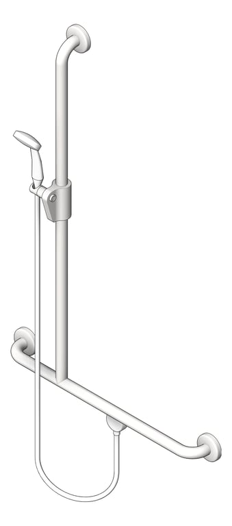 Navigate to ShowerRail TShape ASIJDMacDonald LH ShowerKit