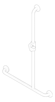 3D Documentation Image of ShowerRail TShape ASIJDMacDonald RH