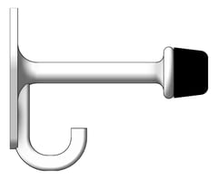 Left Image of CoatHook SurfaceMount ASIJDMacDonald Bumper