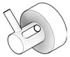 3D Documentation Image of RobeHook SurfaceMount ASIJDMacDonald Double Chrome