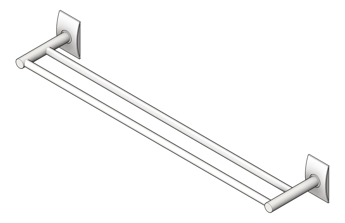 Navigate to TowelRail SurfaceMount ASIJDMacDonald Zugo Double