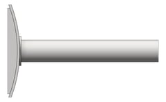 Left Image of TowelRail SurfaceMount ASIJDMacDonald Zugo Double