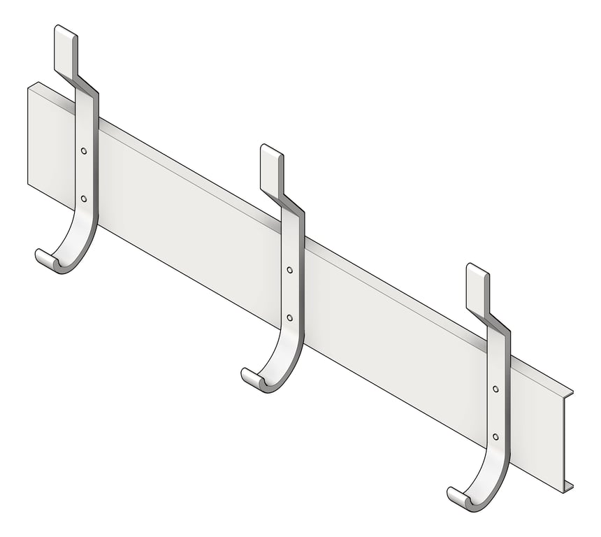 UtilityHookStrip SurfaceMount ASIJDMacDonald
