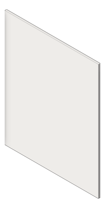 3D Shaded Image of Mirror StainlessSteel ASIJDMacDonald Frameless