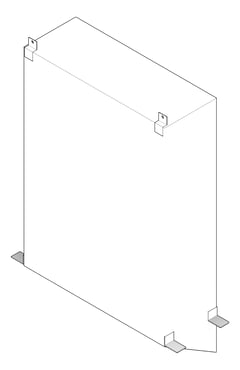 3D Documentation Image of PaperDispenser ConcealedRecessed ASIJDMacDonald Traditional