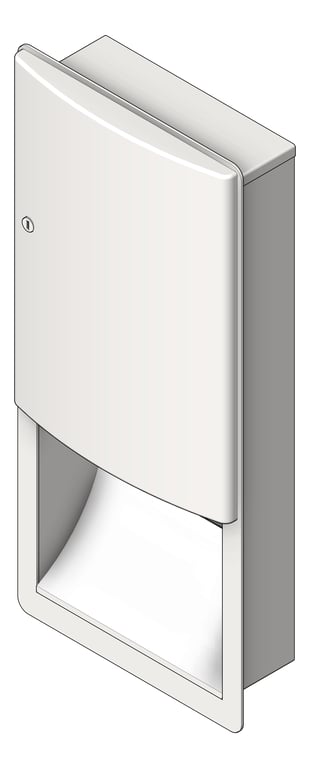 Navigate to PaperDispenser Recessed ASIJDMacDonald Roval
