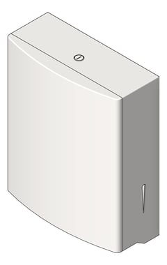 3D Shaded Image of PaperDispenser SurfaceMount ASIJDMacDonald Roval