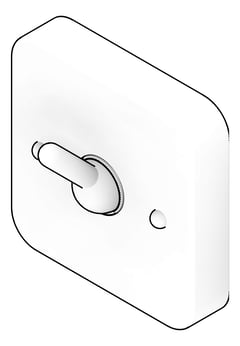 3D Documentation Image of ClothesHook SurfaceMount ASIJDMacDonald Security Square
