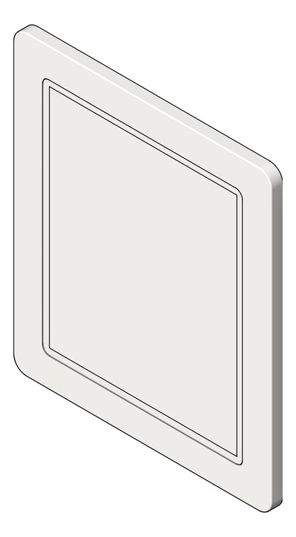 Navigate to Mirror SurfaceMount ASIJDMacDonald Security WallAnchorPlate
