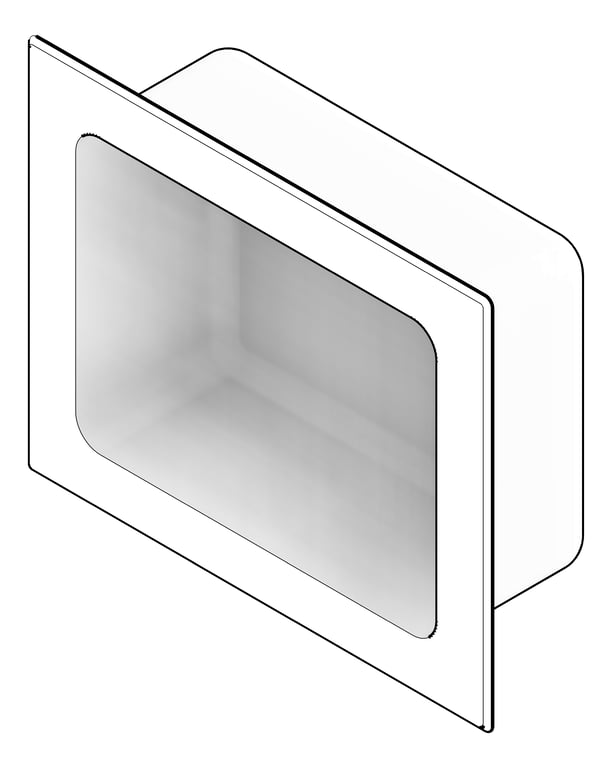 3D Documentation Image of SoapDish Recessed ASIJDMacDonald Security