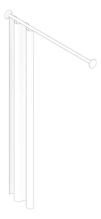 3D Documentation Image of CurtainRod Straight ASIJDMacDonald