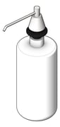 3D Shaded Image of SoapDispenser BenchMount ASIJDMacDonald