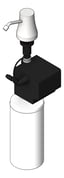 3D Shaded Image of SoapDispenser BenchMount ASIJDMacDonald Roval Automatic