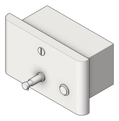 3D Shaded Image of SoapDispenser Recessed ASIJDMacDonald Profile