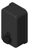 3D Shaded Image of SoapDispenser SurfaceMount ASIJDMacDonald MatteBlack