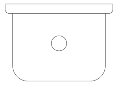 Plan Image of SoapDispenser SurfaceMount ASIJDMacDonald Roval Automatic Foam