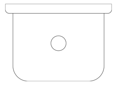 Plan Image of SoapDispenser SurfaceMount ASIJDMacDonald Roval Automatic