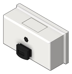 3D Shaded Image of SoapDispenser SurfaceMount ASIJDMacDonald SS Horizontal