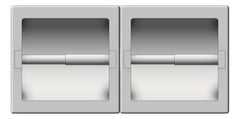 Front Image of ToiletRollHolder Recessed ASIJDMacDonald Double