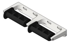 3D Shaded Image of ToiletRollHolder SurfaceMount ASIJDMacDonald Double