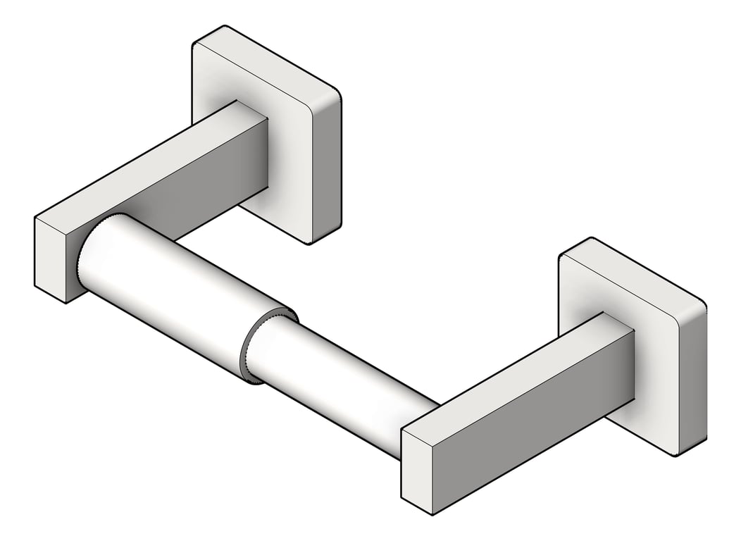 Navigate to ToiletRollHolder SurfaceMount ASIJDMacDonald SS Single