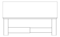 Plan Image of ToiletRollHolder SurfaceMount ASIJDMacDonald SS Surround Single