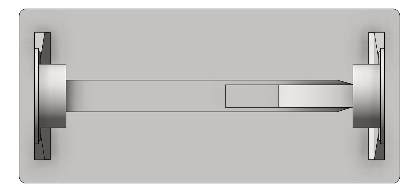 Front Image of ToiletRollHolder SurfaceMount ASIJDMacDonald Single Large