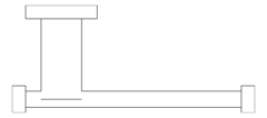 Plan Image of ToiletRollHolder SurfaceMount ASIJDMacDonald Sorrento