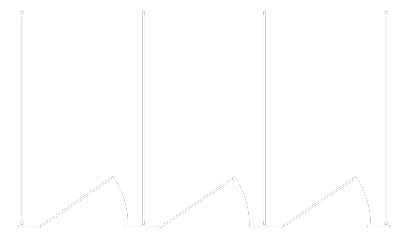 Plan Image of CubicleArray FloorMounted ASIJDMacDonald Tranquility TallerDoor