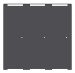 Front Image of CubicleArray FloorToCeilingMounted ASIJDMacDonald Tranquility FullPrivacy