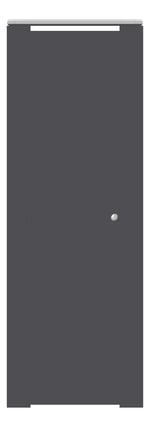 Front Image of Cubicle FloorToCeilingMounted ASIJDMacDonald Tranquility FullPrivacy