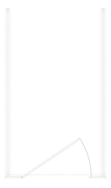 Plan Image of Cubicle FloorToCeilingMounted ASIJDMacDonald Tranquility FullPrivacy
