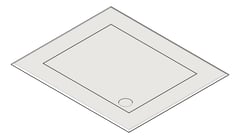 3D Shaded Image of WasteBin CounterTop ASIJDMacDonald Traditional