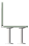 Left Image of Bench FloorMount ASI Plastic