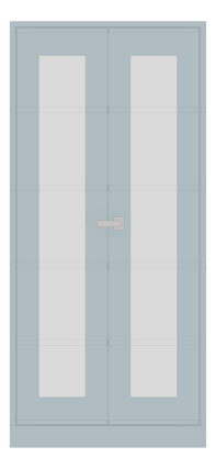 Front Image of Cabinet Metal ASI Visible