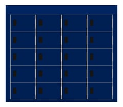 Front Image of LockerArray Phenolic ASI Traditional