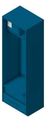 3D Shaded Image of Locker Metal ASI Pro