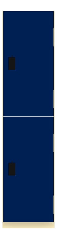 Front Image of Locker Phenolic ASI TraditionalPlus DoubleTier