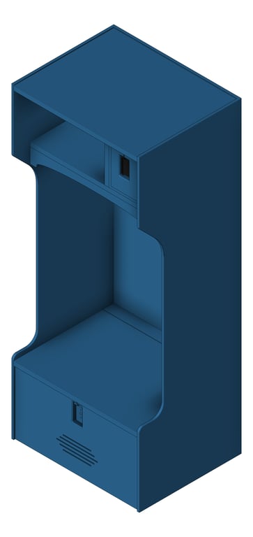 Locker Plastic ASI Pro HDPE