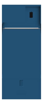 Front Image of Locker Plastic ASI Pro HDPE