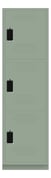 Front Image of Locker Plastic ASI Traditional TripleTier